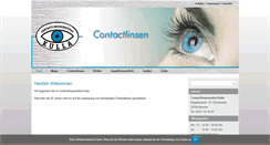 Desktop Screenshot of contactlinseninstitut-kulla.de